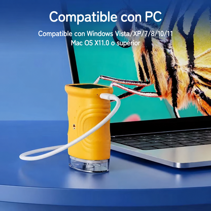 MiniScope – Microscopio Infantil para Explorar y Aprender